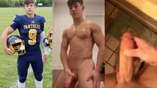 Young Jock “NoahH” Jerk Off Compilation