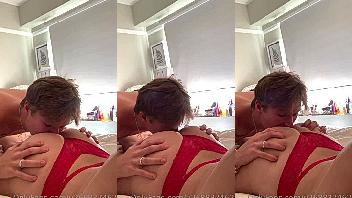 big booty Hailey Sigmond getting her ass spread and ate
